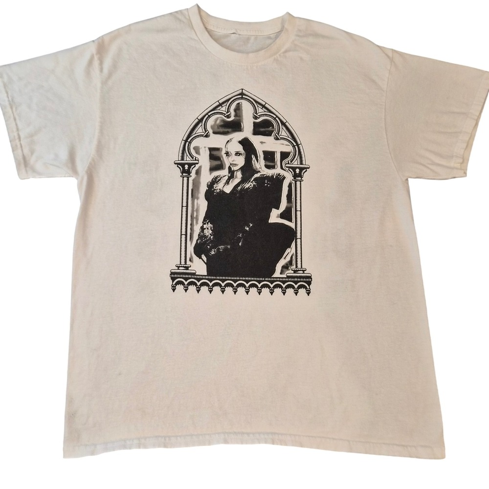 Gothic Graphic Tee Girls Dolls Party Boys Rise Above Dirty Noise White T-Shirt